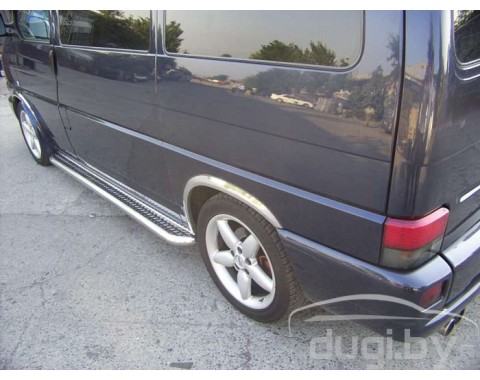 Боковые подножки (площадка) для Multivan T4